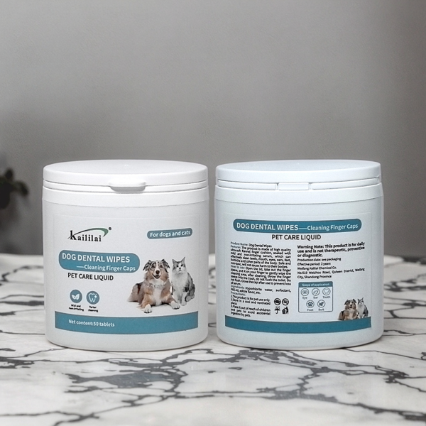 Pet Finger Wipes Manufacturer - OEM Soft Pearl Texture Tear Stain Remover