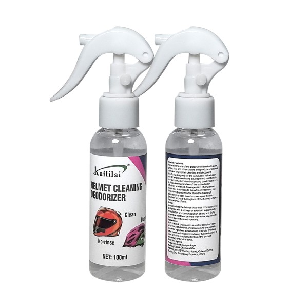 Bike Helmet Cleaner Manufacturer - 100ml Fast-Acting Deodorizer Spray