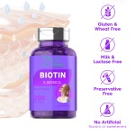 Biotin Softgels Factory - Best Selling Vegetable Glycerin Women Beauty Nourishment