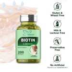 Biotin Softgels Manufacturer - OEM ODM High Potency Beauty Formula 200 Count