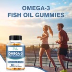 Omega-3鱼油软糖生产厂家 - 优质纯素DHA EPA橙味脑部