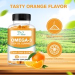 Omega3鱼油软糖生产厂家 - 优质草本DHA EPA脑心