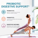 益生菌胶囊生产厂家 - 私标1200亿CFU消化新陈代谢