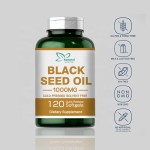 黑籽油软胶囊供应商 - 可定制OEM ODM冷压女性男性整体健康