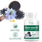 Black Seed Oil Softgels Manufacturer - OEM ODM Vitamin D3 Immune Bone 80 Day