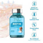 生物素软胶囊供应商 - 私标毛发指甲生长美容维生素