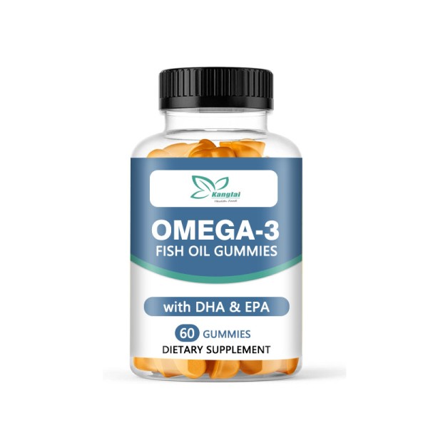Omega-3鱼油软糖生产厂家 - 优质纯素DHA EPA橙味脑部
