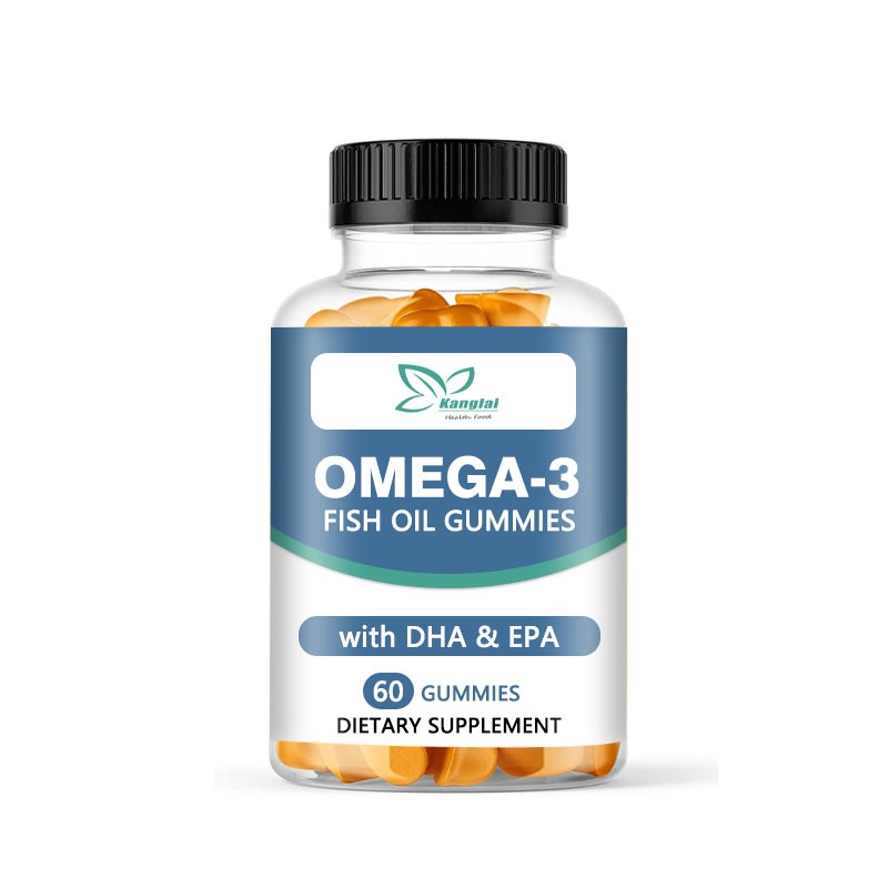 Omega-3鱼油软糖生产厂家 - 优质纯素DHA EPA橙味脑部
