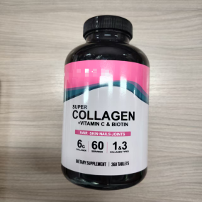 Collagen Tablets Supplier - Hot Selling Vitamin C Biotin Joint Health Women Men
