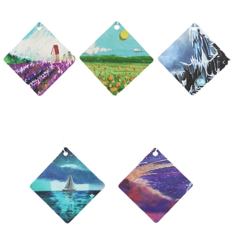 Car Freshener Supplier - Eco-Friendly Tablet Variety Fragrance