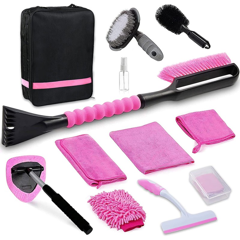 Car Wash Kit Factory - Exterior Interior Drill Brush Tool Set