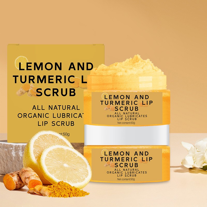 Lip Scrub Cream Manufacturer - Turmeric Moisturizing All Skin Types