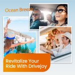 液体空气清新剂生产厂家 - 海洋微风4毫升塑料通风口夹芳香疗法