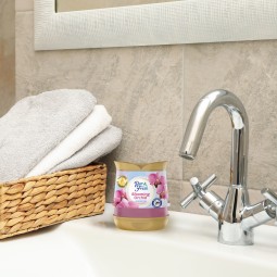 固体空气清新剂生产厂家 - 盛开花兰200克浴室除味