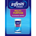 一次性湿巾生产厂家 - Infiniti清洁80片有机可冲洗