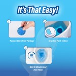 马桶清洁剂生产厂家 - 工厂片剂50克自动蓝色泡泡