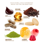 Customizable OEM Food Grade Bear Gummy Functional Candy Vitamin-Infused Fruit Dessert  for Overseas Products