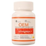 Private Brand Dietary Fiber Tablets for Healthy Intestines and Regular Defecation