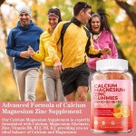 Calcium Gummies Supplier - Hot Selling Magnesium Zinc D3 K2 Sugar Free