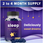 褪黑素软糖供应商 - 厂家直供OEM无糖睡眠质量