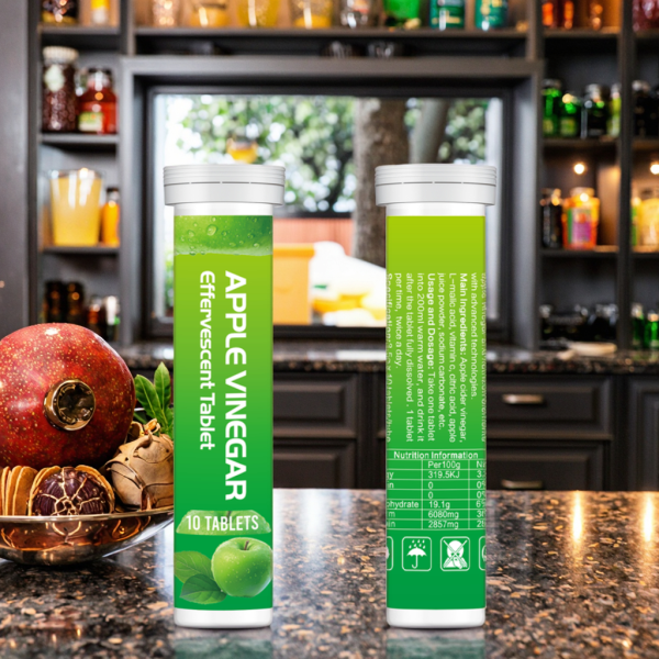 泡腾片生产厂家 - 可定制营养品苹果醋健康食品