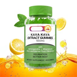 卡瓦提取物软糖供应商 - 快速作用情绪放松镇静适应原