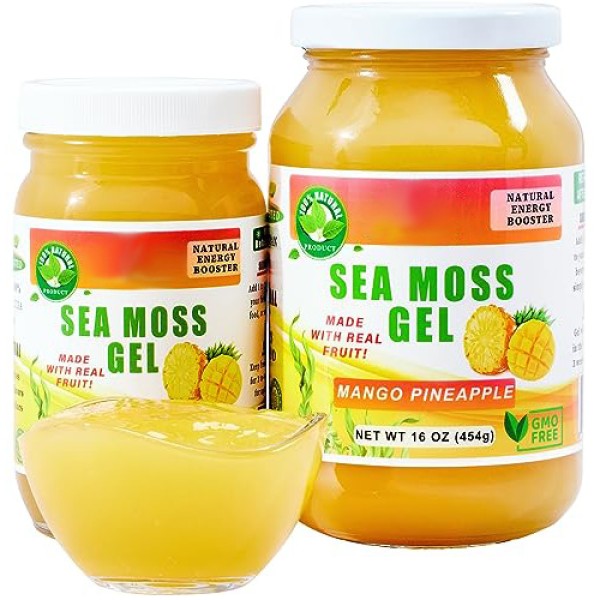 Sea Moss Gel Manufacturer - OEM Organic Pineapple Gels Skincare Hair Immune