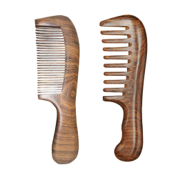 Wooden Comb Factory - Sandalwood Health Massage Antistatic