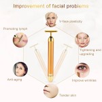 面部按摩仪生产厂家 - 24K金电动白标定制