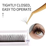 睫毛镊子生产厂家 - 不锈钢金色批发