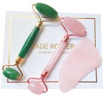 Face Jade Roller Factory - 2023 Online Bestseller 100% Natural Rose Quartz