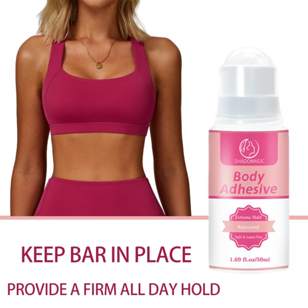 Body Adhesive Glue Supplier - Private Label Roll on Strong Hold Sweatproof Wash