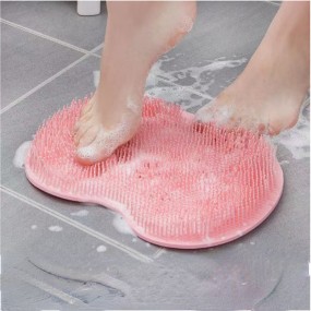 Foot Wash Brush Factory - Silicone Back Cleaning Massage Non slip Mat
