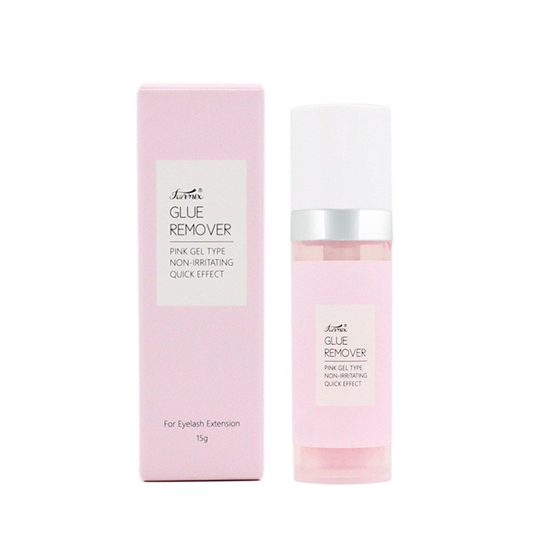 睫毛胶去除剂厂家 - FUNMIX15克粉色香型凝胶