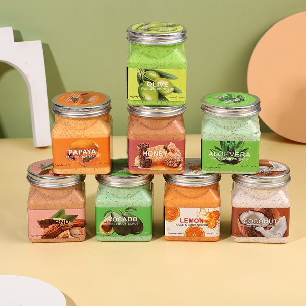 身体磨砂生产厂家 - 有机阿拉伯去角质批发