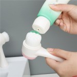 Facial Cleansing Brush Supplier - 2 in 1 Double Side Silicone Manual Washing