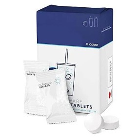 Drinkware Cleaning Tablets Manufacturer - 12 Count Eco Friendly Fragrance Free