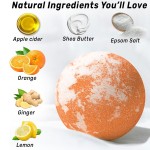 Detox Bath Bomb Manufacturer - Apple Cider Ginger Lemon