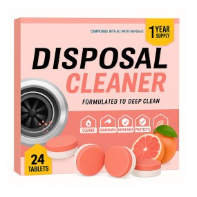 Disposal Cleaner Tablets Manufacturer - 24 Pack Fresh Perfume Lemon Grapefruit