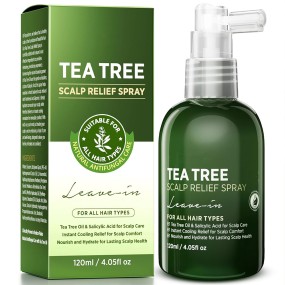 Scalp Care Spray Factory - Natural Vegan Organic Tea Tree Relief Spray