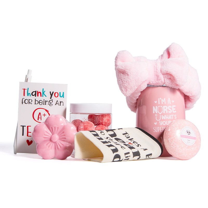 Spa Gift Set Factory - Headband Thermos Body Scrub