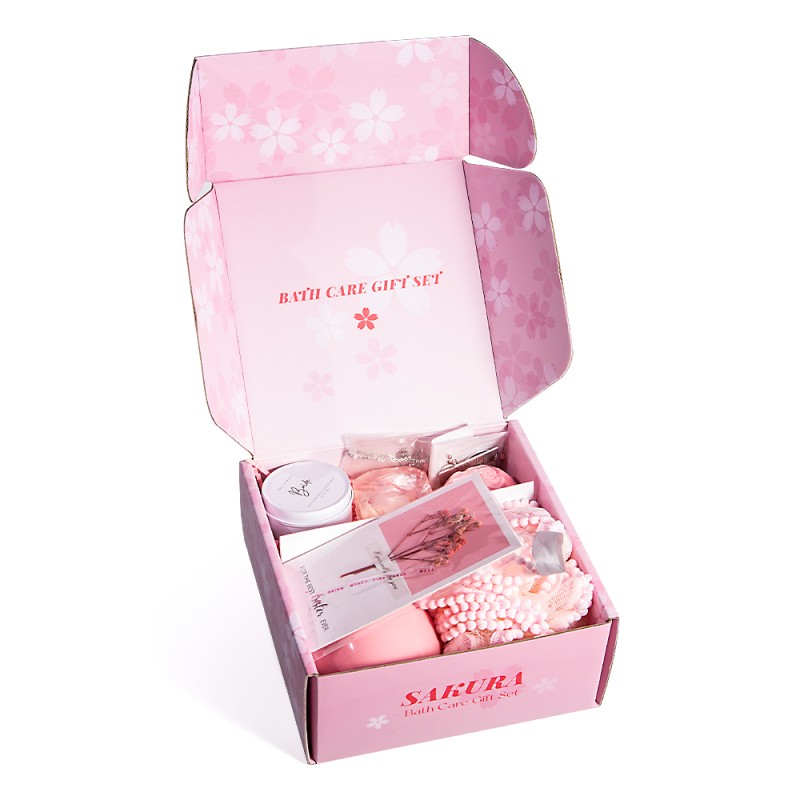 Valentine Gift Set Manufacturer - Pink Bath Candle Soap
