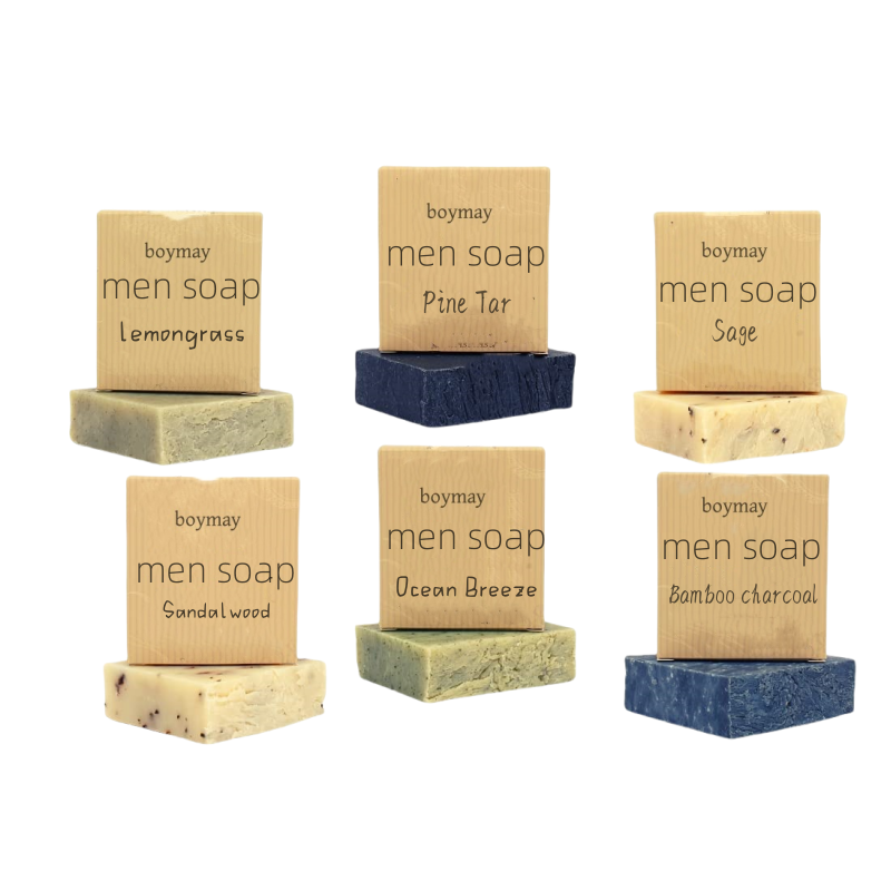 Mens Soap Manufacturer - Custom Private Label Deep Cleaning Pine Tar