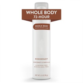 Body Deodorant Spray Supplier - Aluminum Free Coconut Oil Shea 72 Hour