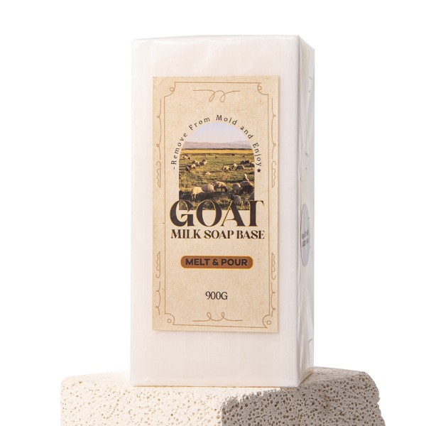 Goats Milk Soap Base Supplier - White Moisturizing 1kg