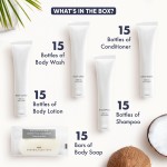 Hotel Bath Set Factory - Nourishing White Tea Coconut Shampoo Conditioner