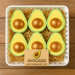 Bath Bomb Set Supplier - OEM Eco Friendly Avocado Skin Care Oil