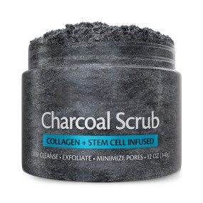 Charcoal Scrub Supplier - Salt Smoothing Collagen Stem