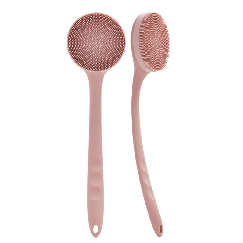 Body Scrubber Manufacturer - OEM ODM Bathroom Long Handle Non-slip Silicone