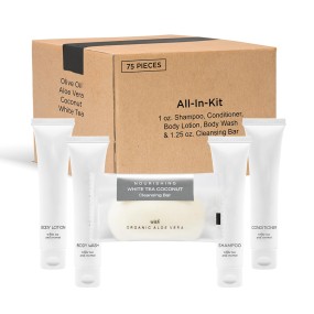 Hotel Bath Set Factory - Nourishing White Tea Coconut Shampoo Conditioner